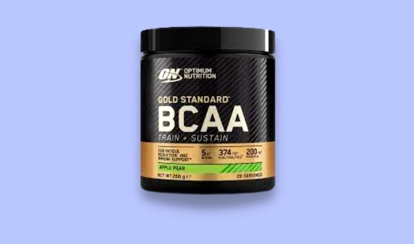 BCAA's with colored background