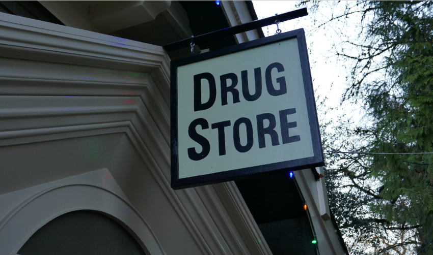 Drug store board